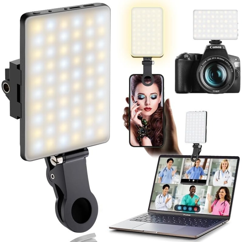 Photography Lighting Accessories - Przenośna lampa LED do selfie z