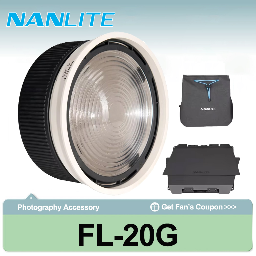 Photography Lighting Tools - Soczewka Fresnela Nanlite FL-20G z mocowaniem