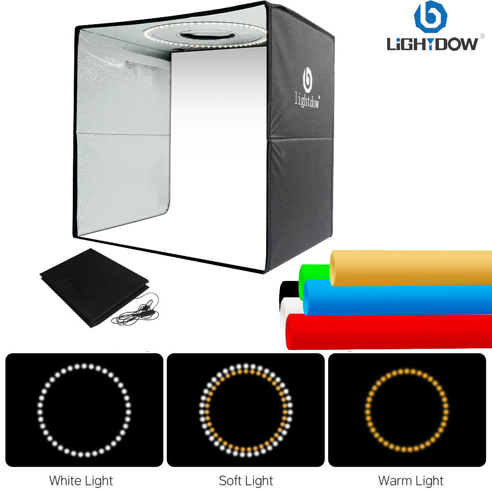 Photography Lighting And Backdrop Kits - Zestaw do fotografii Lightdow Photo Studio