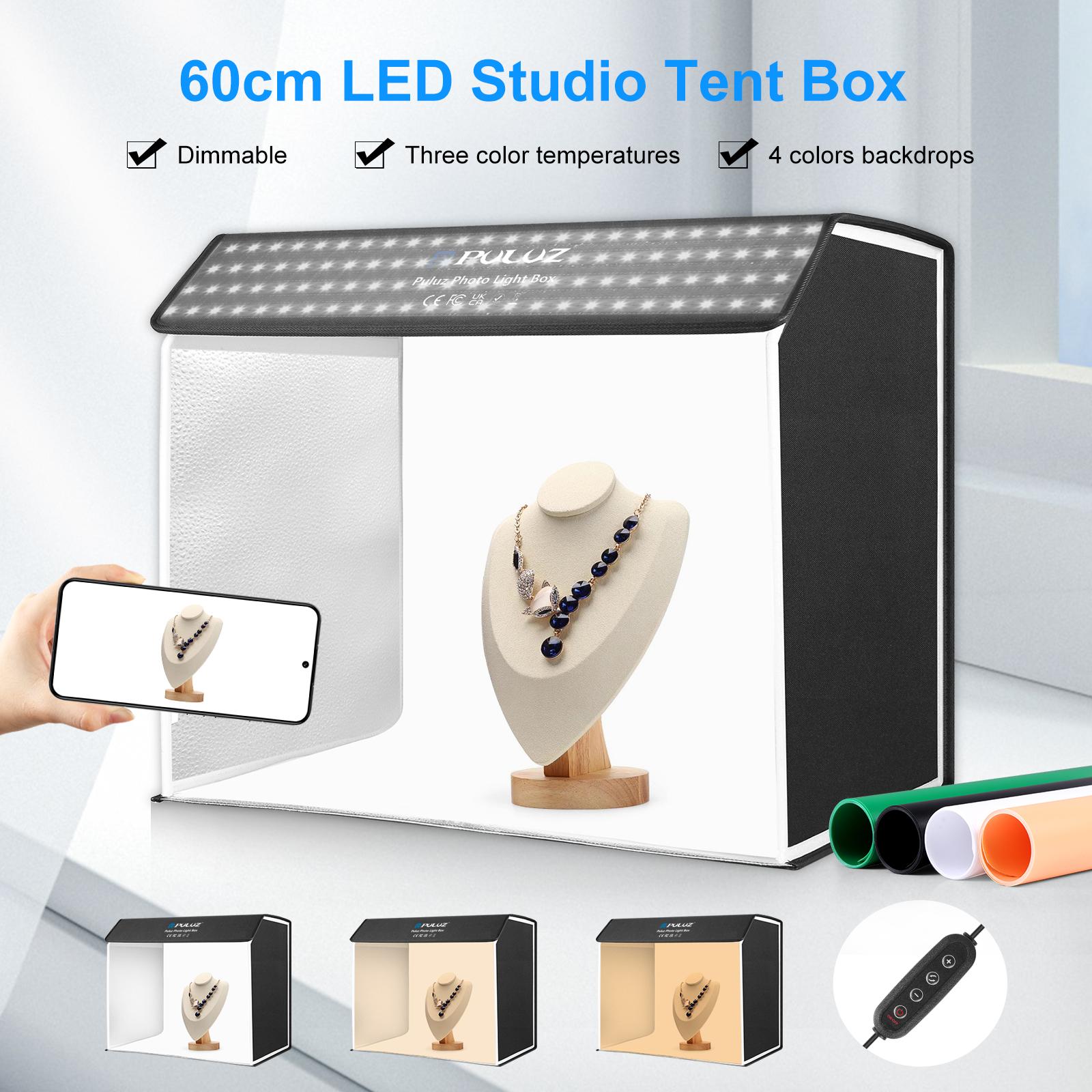 PULUZ 60 x 40 cm Photo Studio  – Photography Lighting And Backdrop Kits recenzja i cena