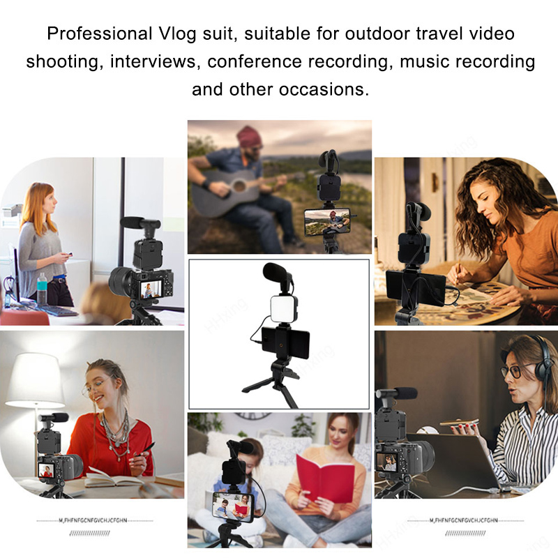 Uchwyt na telefon Oświetlenie  – Photography Lighting Kit Portable recenzja i cena