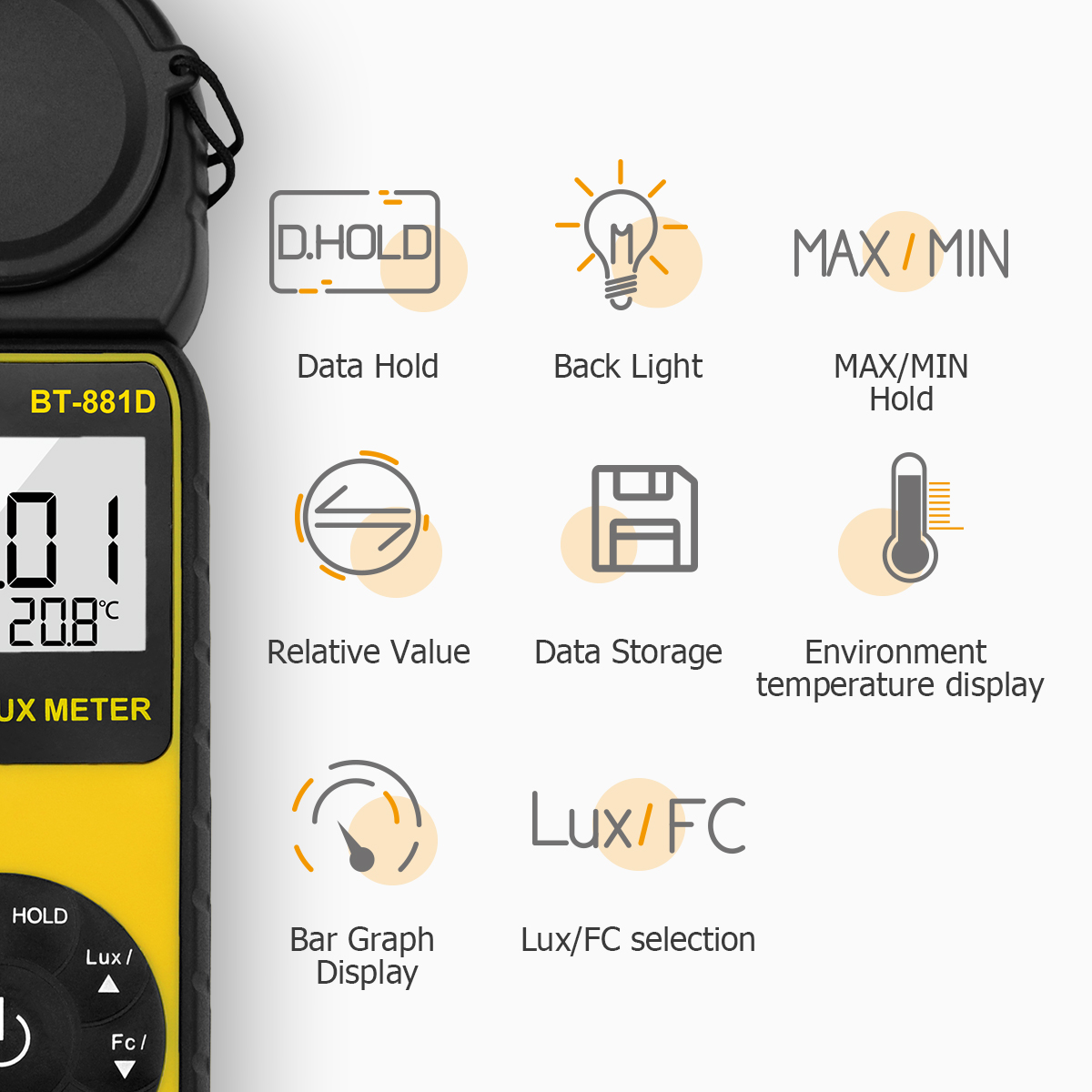 Cyfrowy miernik natężenia oświ – Photography Lighting Meter recenzja i cena