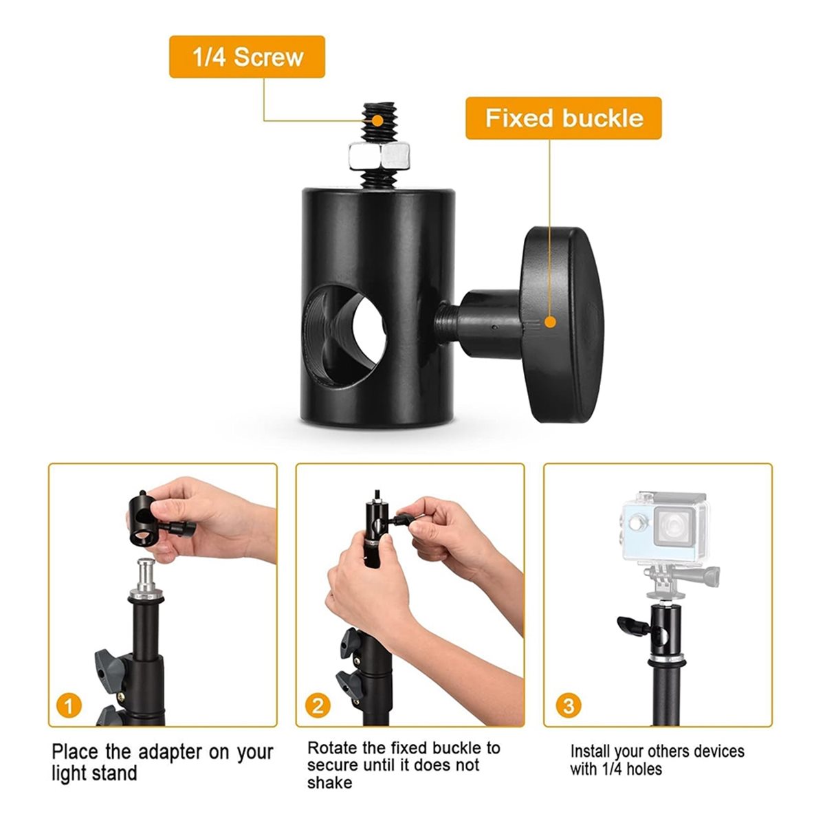 Adapter do statywu oświetlenio – Photography Lighting Tips recenzja i cena