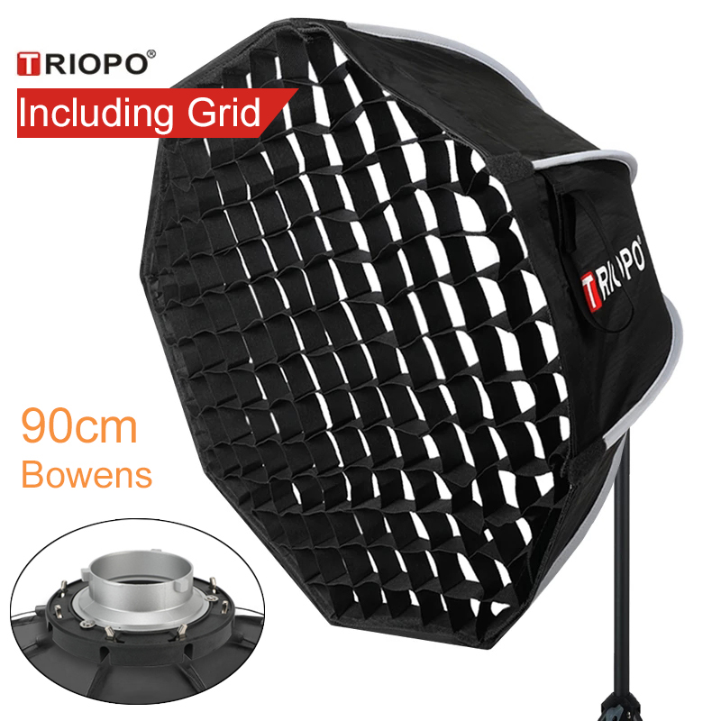 Triopo 90cm Przenośny Softbox  – Photography Lighting And Background recenzja i cena