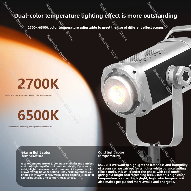 Lampa fotograficzna COB 300W z – Portrait Photography With Lighting recenzja i cena