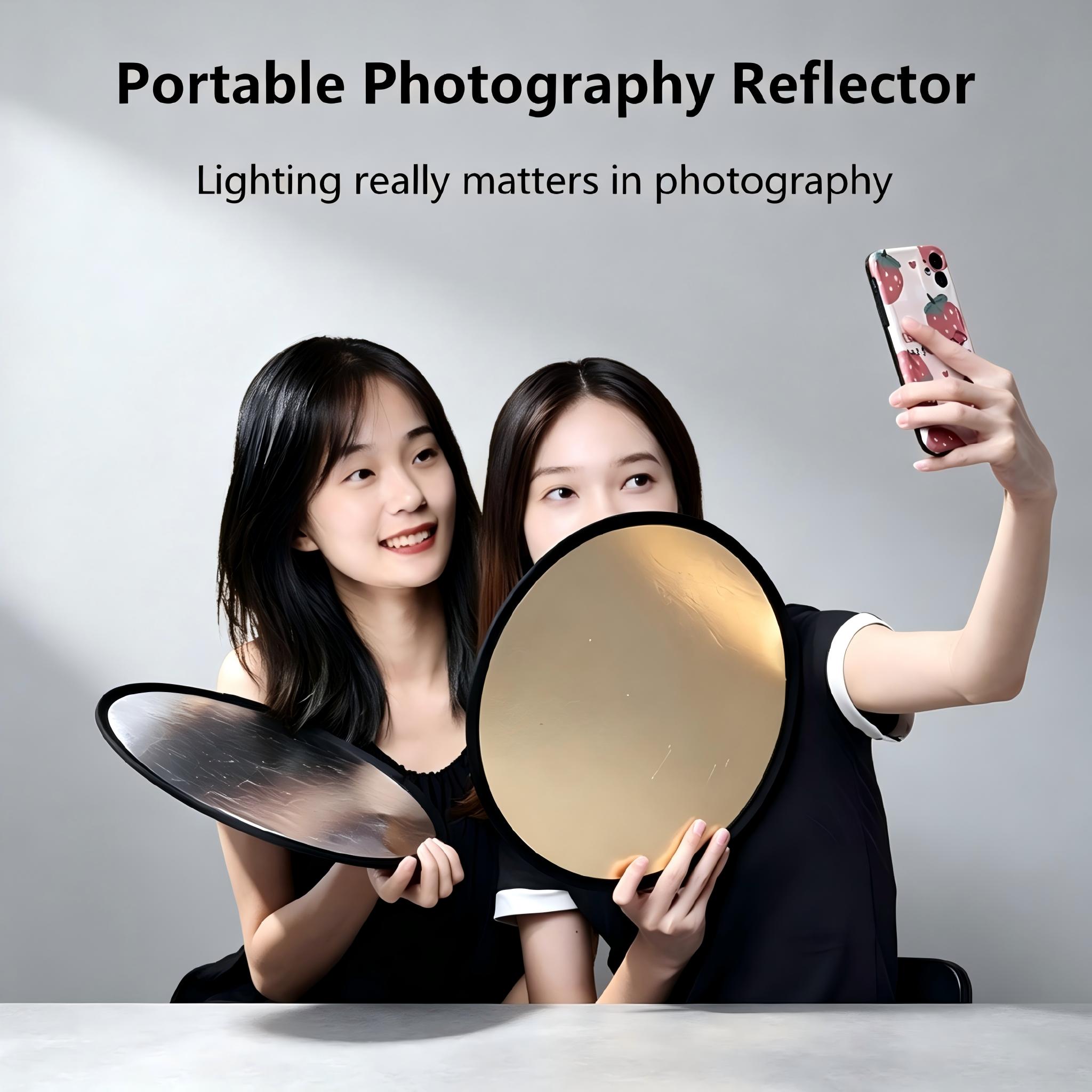 Odbłyśnik fotograficzny 2 w 1, – Photography Lighting Kit Portable recenzja i cena