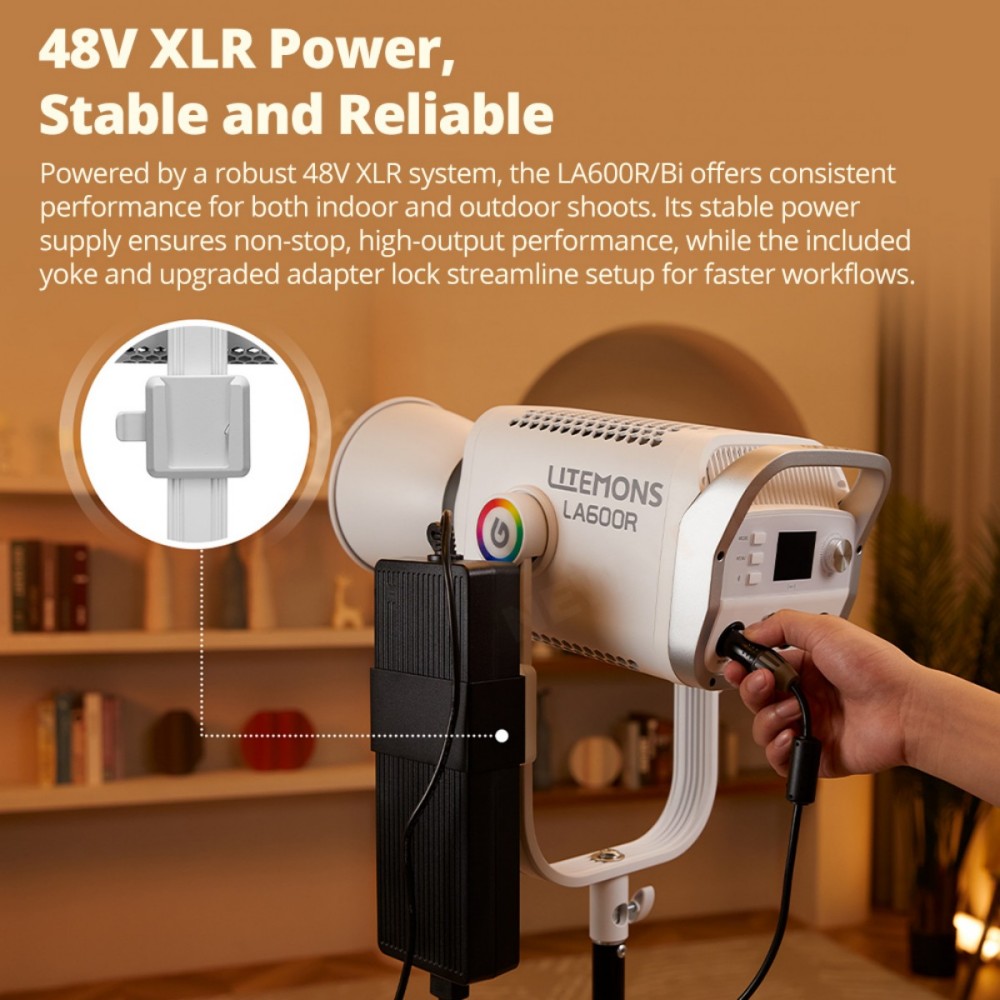 Godox LITEMONS LA600Bi LA600R  – Portrait Photography With Lighting recenzja i cena